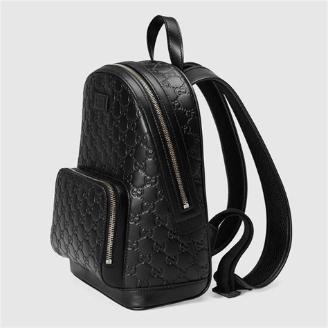 black men's gucci backpack|black Gucci backpack for women.